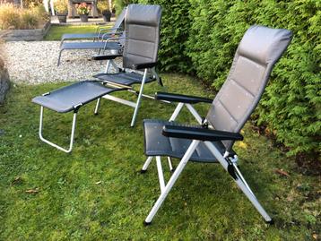 Travellife comfort campingstoelen met voetensteunen beschikbaar voor biedingen