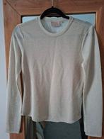 Josh V glitter top LUDYA mt. S, Beige, Nieuw, Ophalen of Verzenden, Lange mouw