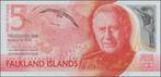 Falkland Islands 5 pounds 2025 UNC p.20 (# 49), Verzenden, Zuid-Amerika, Los biljet