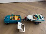 Playmobile auto met boot, Kinderen en Baby's, Speelgoed | Playmobil, Ophalen, Gebruikt