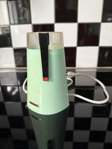 Vintage Philips koffiemolen pastelgroen fifties sixties beschikbaar voor biedingen