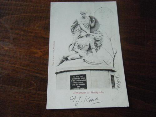 S32 - Heiligerlee - Monument - 1900 - Mooi/ZEER oud, Verzamelen, Ansichtkaarten | Nederland, Voor 1920, Verzenden