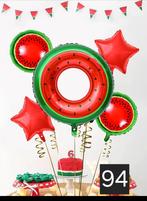 Watermeloen verjaardag set, Hobby en Vrije tijd, Feestartikelen, Ophalen of Verzenden, Nieuw, Versiering, Verjaardag