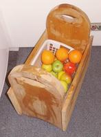 Kistje met handgrepen, grenen hout, handgemaakt, Minder dan 50 cm, Minder dan 50 cm, Ophalen of Verzenden, Zo goed als nieuw