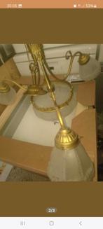 kroonluchter kandelaber, kroonlamp, lichtkroon, kaarsenkroon, Antiek en Kunst, Ophalen, Koper of Brons