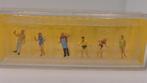 Preiser zomers gekleed figuren ovp 9073 N spoor, Overige merken, Gelijkstroom, Verzenden, .
