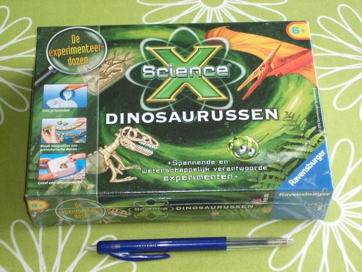 Nieuw in seal: Science Dinosaurussen - de experimenteerdozen, Kinderen en Baby's, Speelgoed | Overig, Nieuw, Jongen of Meisje