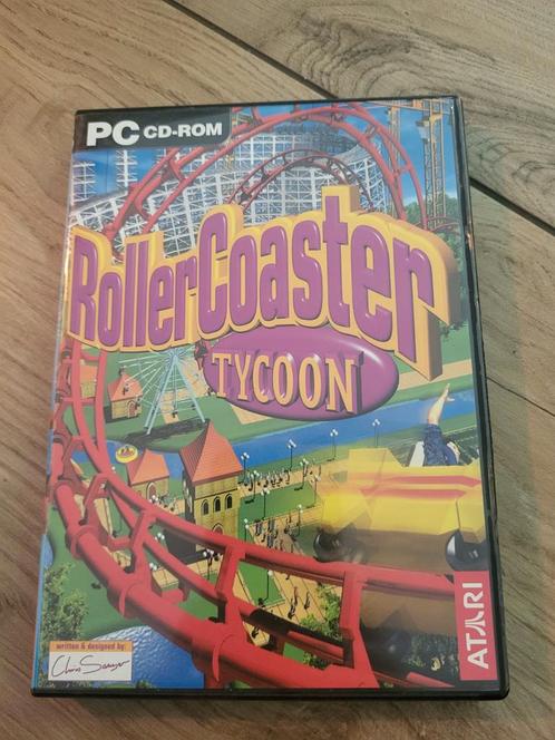 RollerCoaster Tycoon - PC CD-ROM - Klassieker!, Spelcomputers en Games, Games | Pc, Gebruikt, Simulatie, 1 speler, Verzenden