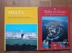 Twee foto boeken over Malta en Gozo, Gelezen, 14e eeuw of eerder, Ophalen of Verzenden, Europa