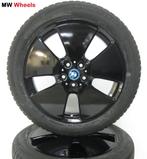 Originele BMW i3 velgen 19 inch met winterbanden en sensoren, Auto-onderdelen, Banden en Velgen, 19 inch, Gebruikt, 155 mm, Banden en Velgen