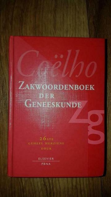 Zakwoordenboek der Geneeskunde 26e Druk Coëlho / Coelho beschikbaar voor biedingen