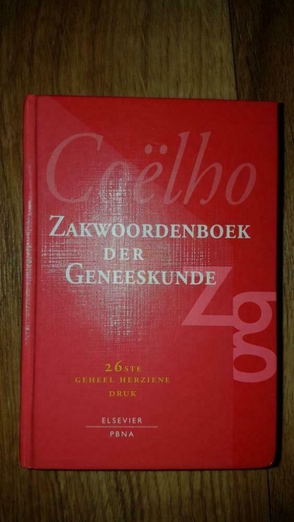 Zakwoordenboek der Geneeskunde 26e Druk Coëlho / Coelho, Boeken, Wetenschap, Gelezen, Natuurwetenschap, Ophalen of Verzenden