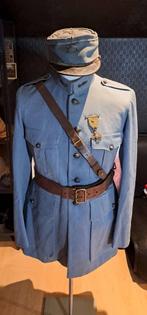 1917 Frans officier uniform NAMED + DATED, Ophalen, Landmacht, Overige gebieden, Kleding of Schoenen