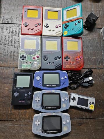Gameboy Classic, Advance, Pocket en Micro KRASLOOS beschikbaar voor biedingen