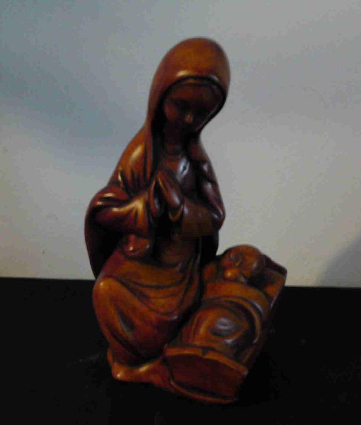 Achatit handarbeit ! Madonna Beeld ! Zeer fraai !, Antiek en Kunst, Kunst | Beelden en Houtsnijwerken, Ophalen