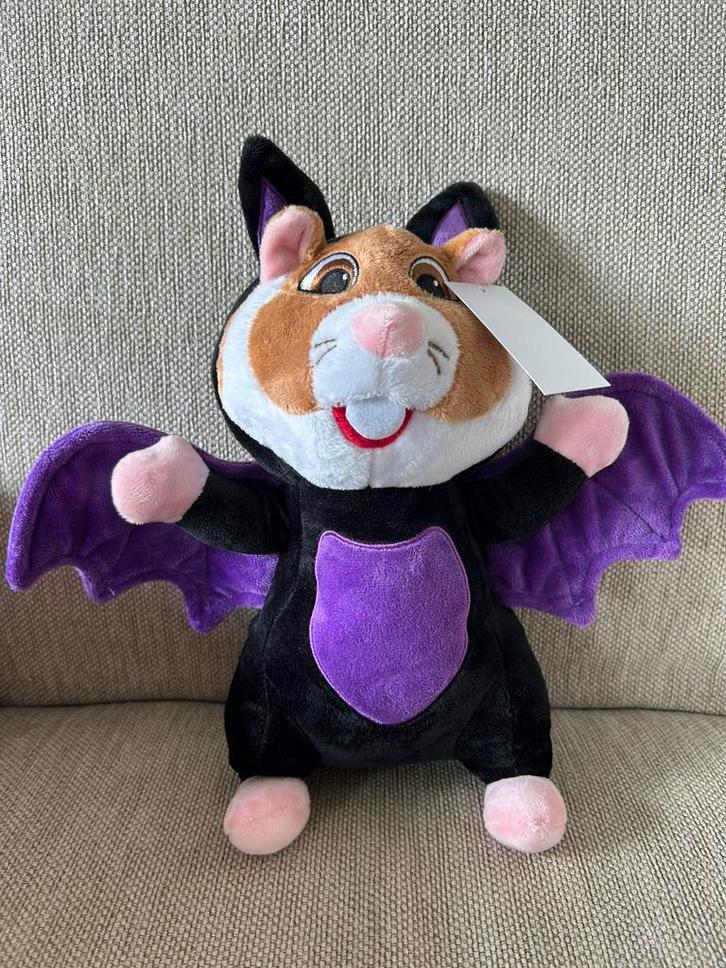 Halloween vleermuis Hamster Albert Heijn/ AH, Kinderen en Baby's, Speelgoed | Knuffels en Pluche, Nieuw, Overige typen, Ophalen of Verzenden