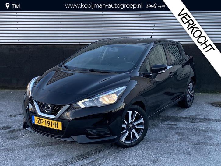 Nissan Micra 0.9 IG-T N-Connecta NL-auto boekjes compleet, n, Auto's, Nissan, Bedrijf, Te koop, Micra, ABS, Achteruitrijcamera
