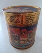 Vintage Nürnberger Lebkuchen middeleeuws blik, Ophalen of Verzenden, Gebruikt, Koek(jes)