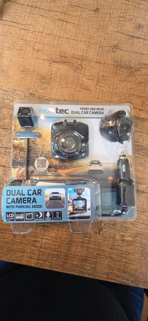 Nor-tec daschcam front en rear, Auto diversen, Dashcams, Nieuw, Ophalen of Verzenden