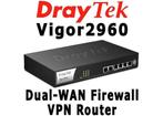 Draytek Vigor2960 Dual WAN Router Firewall | Gigabit | IPv6, Router, Gebruikt, Ophalen of Verzenden