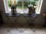 bijzet tafel, Ophalen, Minder dan 55 cm, Metaal of Aluminium, Rond