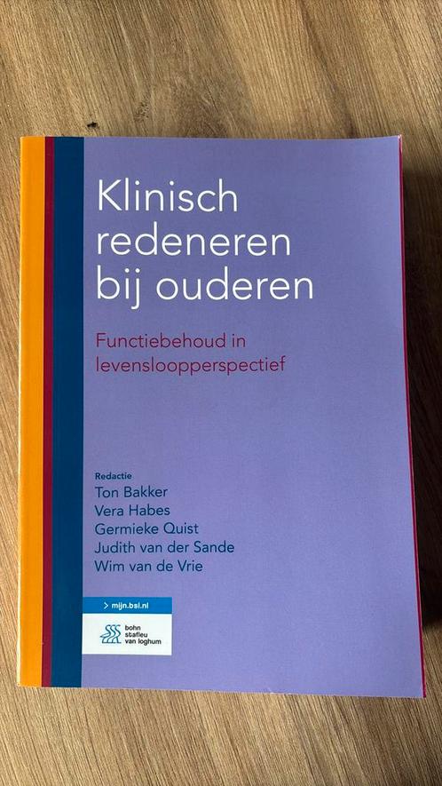 Klinisch redeneren bij ouderen, Boeken, Wetenschap, Zo goed als nieuw, Sociale wetenschap, Ophalen of Verzenden