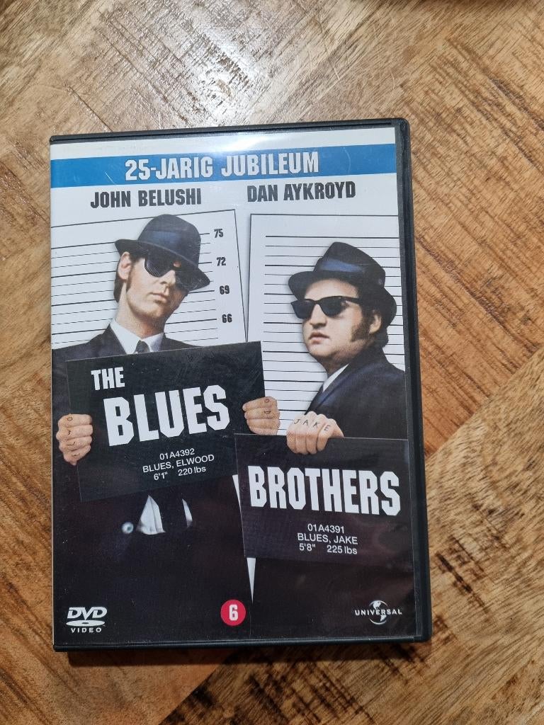 DVD - The Blues Brothers met John Belushi en Dan Aykroyd, Overige genres, Ophalen of Verzenden, Zo goed als nieuw, Alle leeftijden