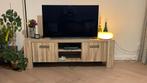 Tv-meubel met planken, deuren en open vak, Ophalen, Overige materialen, Gebruikt, 150 tot 200 cm
