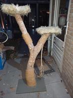 Katten krabpaal hout boomstam, Ophalen, Gebruikt, Krabpaal