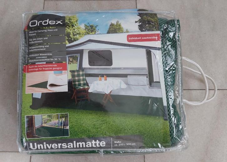 Tenttapijt, nieuw in verpakking Ca. 2.00 x 3.00 m, Caravans en Kamperen, Tentaccessoires, Nieuw, Ophalen of Verzenden