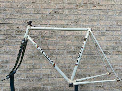 Retro Racefiets kader Gazelle Champion Mondial AA, Fietsen en Brommers, Fietsonderdelen, Gebruikt, Racefiets, Frame, Ophalen