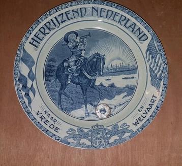 Herrijzend Nederland sier bord