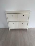 Witte schoenenkast met 4 vakken, Ophalen, Zo goed als nieuw