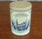 Oud blik bus de Winter's jodenkoeken banketbakkerij Alkmaar, Ophalen of Verzenden, Gebruikt