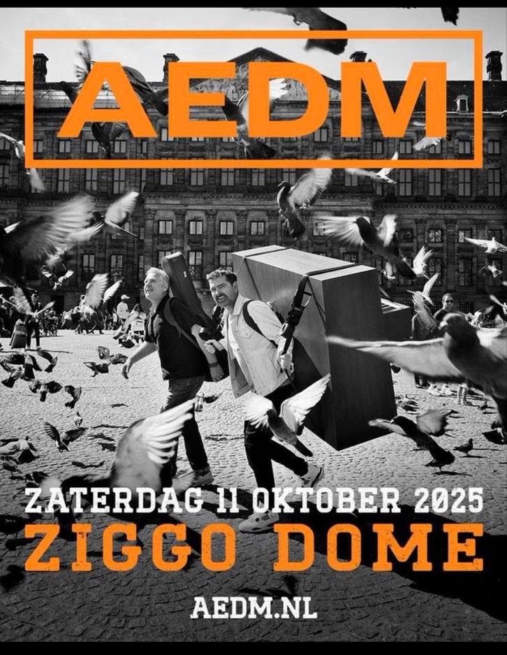 2 zitplaatsen 2e ring zilver - Acda & de Munnik - za. 11-11, Tickets en Kaartjes, Concerten | Pop, Twee personen, Oktober
