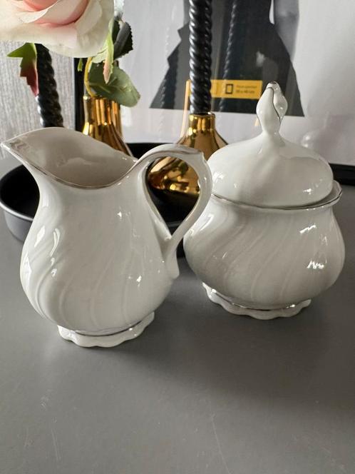 Seltmann Weiden Regina Bavaria melk+ suikerkannetje, Huis en Inrichting, Keuken | Servies, Zo goed als nieuw, Overige typen, Overige stijlen