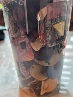 Vintage Sieraden Mix - Jar vol Hangers!, Overige materialen, Gebruikt, Overige kleuren, Ophalen of Verzenden