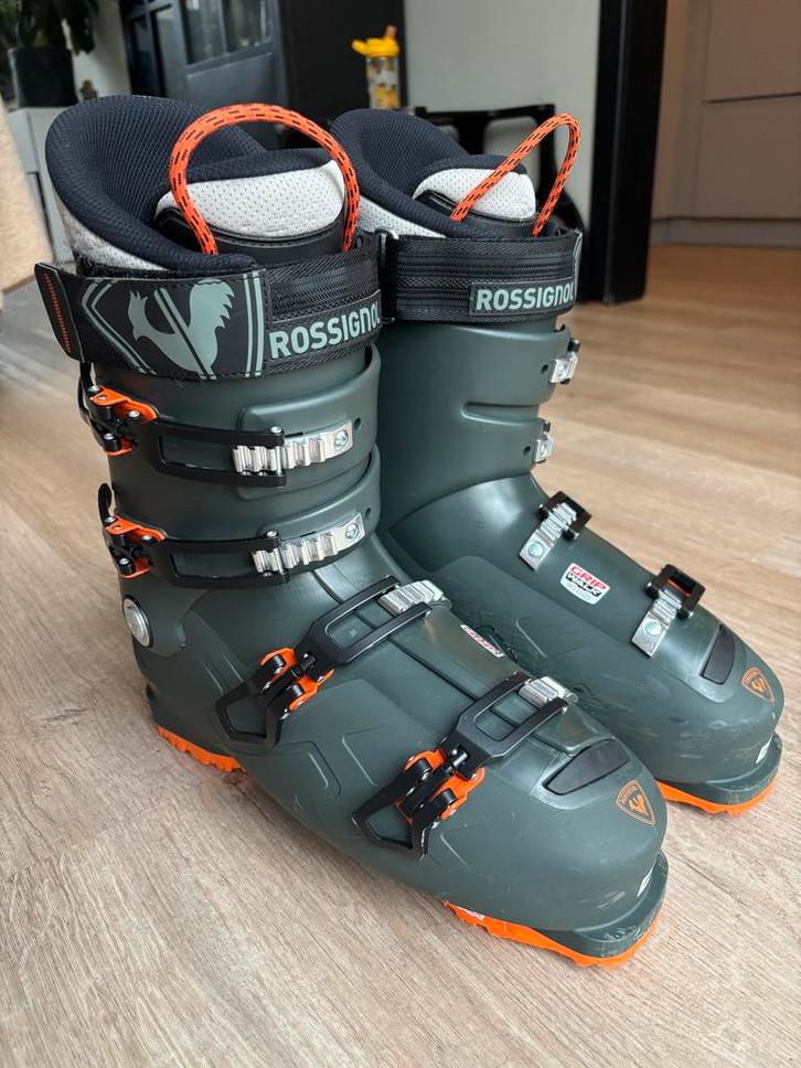 Rossignol Alltrack 130 HV+ skischoenen maat 29.5, Sport en Fitness, Skiën en Langlaufen, Gebruikt, Schoenen, Skiën, Rossignol