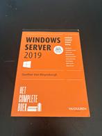 Windows Server 2019 - Het Complete Boek, Ophalen of Verzenden, Zo goed als nieuw, Besturingssystemen