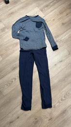 2 pyjama’s met lange mouwen voor jongen, maat 158/164, Nacht- of Onderkleding, Ophalen of Verzenden, Zo goed als nieuw, Hema