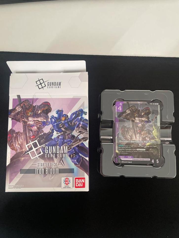 Gundam TCG St05 Iron Bloom Starterdeck, Hobby en Vrije tijd, Verzamelkaartspellen | Overige, Nieuw, Ophalen of Verzenden