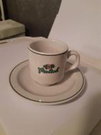 grolsch kop en schotel groen, Ophalen of Verzenden, Zo goed als nieuw, Glas of Glazen, Grolsch