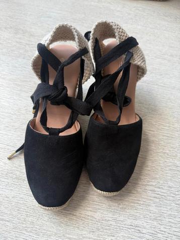 Fred de la Bretonierre Espadrilles Zwart Mt 38 beschikbaar voor biedingen