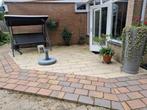 Gratis tegels 60x30x4 cm, kleur beige, Tuin en Terras, Ophalen, Gebruikt, Beton, Terrastegels