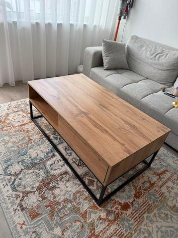 Eiken Salontafel Delta - Meubella