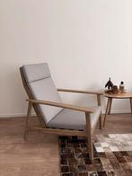 Leen Bakker Jura Lounge Fauteuil - Nieuw!, Huis en Inrichting, Fauteuils, Ophalen, Nieuw, Hout, 75 tot 100 cm
