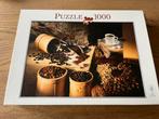 Puzzel koffiebonen 1000 stukjes, Ophalen of Verzenden, 500 t/m 1500 stukjes, Zo goed als nieuw