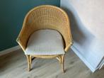 Rieten/rotan stoel, Huis en Inrichting, Stoelen, Ophalen, Gebruikt