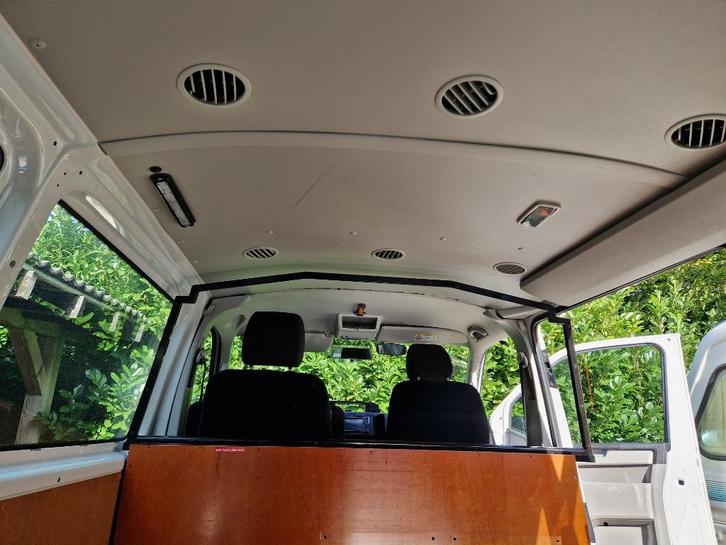 Tussenschot vw transporter t5 t6 + diverse houten bakken, Auto-onderdelen, Overige Auto-onderdelen, Volkswagen, Gebruikt, Ophalen