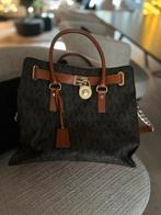 Michael Kors Hamilton Large Bruin, Ophalen of Verzenden, Gebruikt, Bruin, Handtas